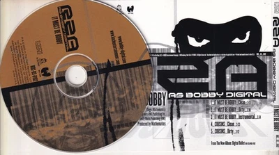 RZA AS BOBBY DIGITAL It Must Be Bobby (CD SINGLE 2001) 5 pistas Wu-Tang Clan RAP Foto 1 de 2