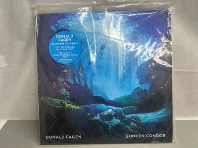 DONALD FAGEN Sunken Condos 180g 2 LP (Clear Vinyl)  New Old Stock (Blem) Record - Image 1 of 4