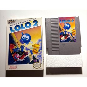 Adventures of Lolo 2 (NES) funziona benissimo no manuale🔥Buone condizioni!