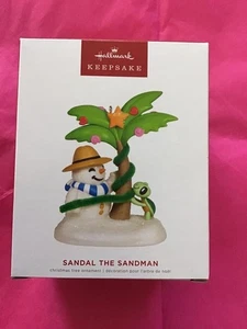 Hallmark Keepsake Ornament 2022 Sandale the Sandman 1st #1 first beach turtle - Bild 1 von 1