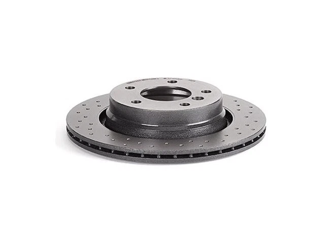 Rotor de freno trasero para BMW 323Ci 2000 convertible VX496TD XTRA perforado Foto 1 de 1