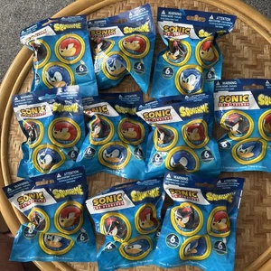 10 x Sonic The Hedgehog SquishMe-Blind/Mystery/Surprise-New/Sealed - Picture 1 of 3
