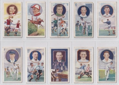 Cigarette Cards - Celebrities in Sport (J. A. Pattreiouex Ltd.) - 36 Cards - Image 1 of 4