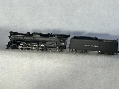 Nice Rivarossi Pere Marquette 2-8-4 Berkshire Loco HO - Image 1 of 4