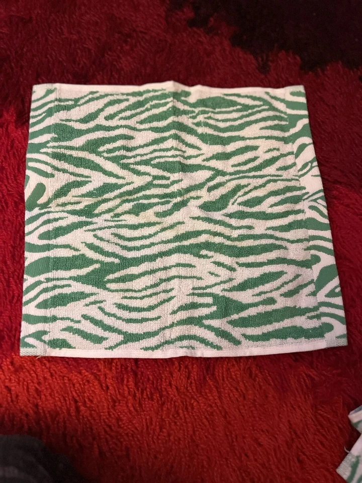 Juego de 3 paños Diane Von Furstenberg Sea Twig verde DVF para Target nuevo Foto 1 de 4