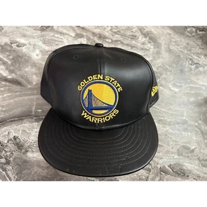 Nuevo Imitación Cuero Golden State Warriors Ajustado Talla 8 y 1/4 - Imagen 1 de 6