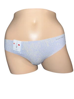 Calvin Klein Purple Leopard Women's Invisibles Thong Underwear D3507 Small NWT - Image 1 of 4