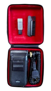 Vintage Braun Micron 5563 U German Imported Electric Shaver Razor 2000 + Case - Picture 1 of 23