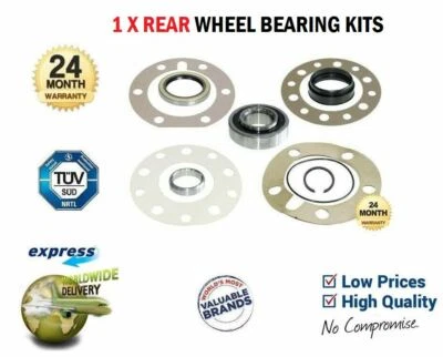 Rear BEARING KIT for TOYOTA HILUX VIGO 2.5 D4D 4WD KUN25 KUN10 2007-2015 - Image 1 of 4
