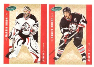 2005-06 Parkhurst (1-500) Hockey Team Set - Buffalo Sabres