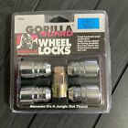 Gorilla Guard Chrome Wheel Locks 14mmx1.50 Bulge Acorn 14x1.5 Lug Nut 61641