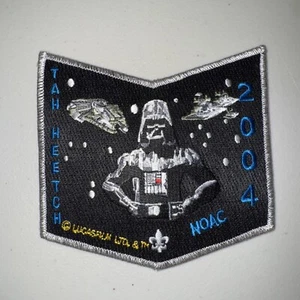 Boy Scout Star Wars Tah-Sheetch Lodge 195 NOAC 2004 Parche Darth Vader OA - Imagen 1 de 2