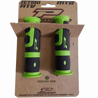 Progrip Lenkergriffe Griffgummi Grün für Kawasaki KFX 700 A 250 A 50 A - Bild 1 von 4