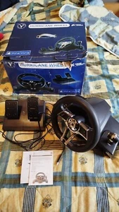 Volante + Pedaliera HURRICANE WHEEL per PLAYSTATION 3 & 4 ottimo! PS3 & PS4 - Imagen 1 de 5