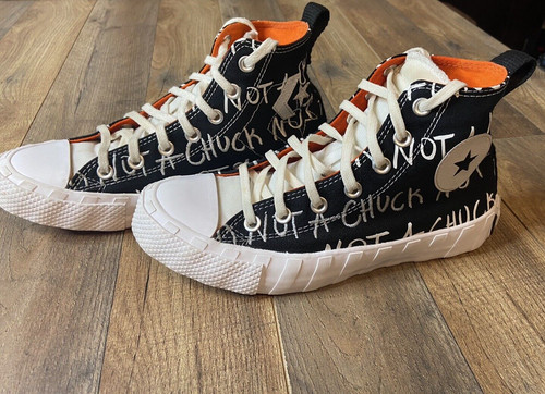 Scarpe Converse Hi Top Sneakers Not a Chuck Youth Big Kid 5.5 nere UNT1TL3D