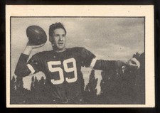 1952 Parkhurst CFL Football #75 TED MACLARTY EX+ ROOKIE Ottawa Rough Riders RC