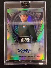 2022 Star Wars Signature Series Katy O'Brian Autograph Imperial Comms Officer