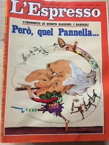 Rivista L'Espresso 1979 n. 19 Però, quel Pannella... - Imagen 1 de 2