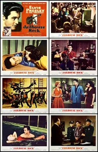 Elvis Presley In JAILHOUSE ROCK Complete Set Of 8 Indiv 11x14 LC Prints 1957 - Bild 1 von 1