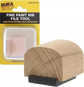 Dura-Gold - Fine Paint Nib File Tool - Fix Paint Imperfections, Shave Off - - - - Picture 1 of 5