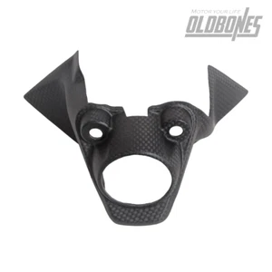 For Ducati Hypermotard 950 19-22 100% Carbon Fiber Key Keyhole Cover Matte - Picture 1 of 7