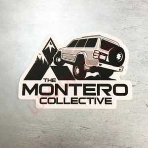 Pegatina con el logotipo de The Montero Collective Gen2, 1992-2000 Mitsubishi Pajero Shogun - Imagen 1 de 3
