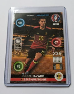 Eden Hazard 2016 UEFA Euro Panini XL Adrenalyn #36 Belgium Team Mate GoalMachine - Picture 1 of 5