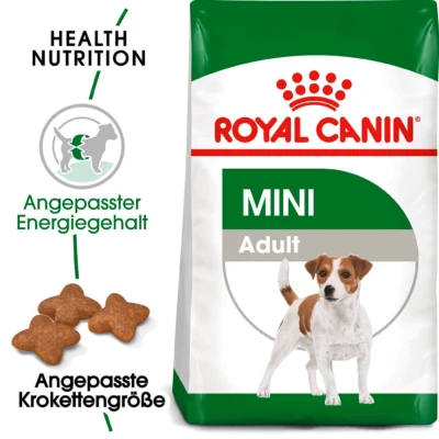ROYAL CANIN 8kg Mini Adult Hundefutter Trockenfutter für kleine Hunde - Bild 1 von 4