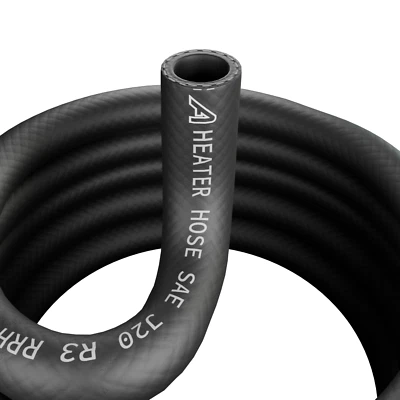 Coolant Hose Flexible Rubber Car Heater Radiator Engine Water Pipe EPDM SAEJ20R3 - Image 1 of 4