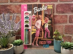 Vtg 2002 Golden Books Barbie "Field Trip Fun" RARE Paint And Coloring Book! 🎀 - Picture 1 of 9