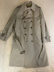 LONDON FOG BY WAMSUTTA TRENCH COAT SIZE 42 REGULAR PRE-OWNED IN GOOD CONDITION - Picture 1 of 9
