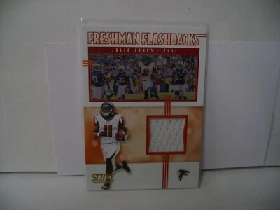 JULIO JONES  2020 SCORE FRESHMAN FLASHBACKS JERSEY CARD #FF-JJ - Image 1 of 2