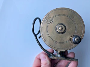 Superb Antique W Haynes & Malloch Salmon Fishing Reel - Picture 1 of 12
