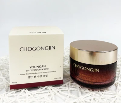 Missha Chogongjin Youngan Jin Crema de Dormir 100ml Antiarrugas Húmeda K-Beauty Foto 1 de 3