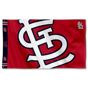 St. Louis Cardinals Printed Header 3x5 Foot Premium Flag - Picture 1 of 6