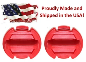 2-PACK Aftermarket Red Floor Drain Plug 5414694 14-17 POLARIS RZR XP 900 1000 - Picture 1 of 9