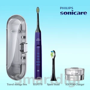 Philips Sonicare DiamondClean Sonic electric toothbrush HX9370 Amethyst w/o Box - Picture 1 of 5