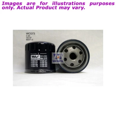 New NIPPON MAX Oil Filter For Peugeot 605 3.0L V6 WCO73NM - image 1 of 4