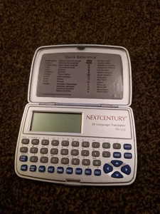 Nextcentury 20 Language Translator Portable Eletronic TG-112 - Picture 1 of 9
