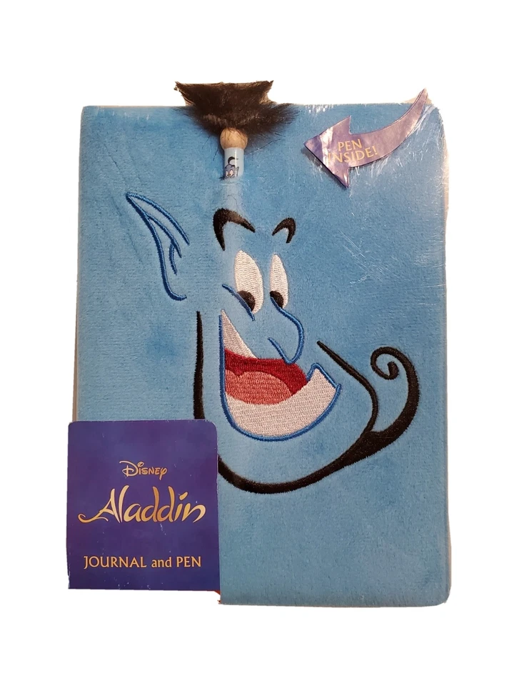 Disney Aladdin Genie Plush Journal and Pen Set - NEW! - Image 1 of 2