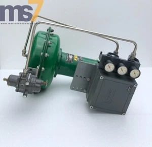 FISHER 656 DIAPHRAGM ACTUATOR SIZE 40 WITH 3582G PNEUMATIC VALVE POSITIONER #1 - Picture 1 of 12