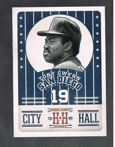 TONY GWYNN #CH12 PADRES CITY HALL 2013 panini Hometown Heroes - Picture 1 of 1