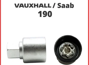 Saab/vauxhall 190 Locking Wheel Nut Key - Picture 1 of 1