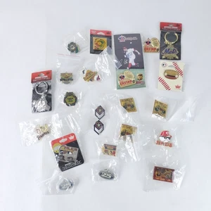 Vintage New York Mets Padres Dodgers Reds Hat Pin Lot World Series All Star MLB - Picture 1 of 6
