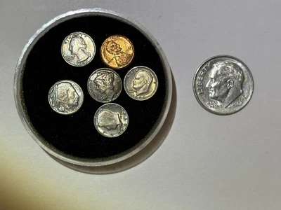 UNITED STATES MINI MINT COIN COLLECTION.  6 Coins Set - Image 1 of 4
