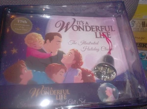 It's A Wonderful Life Bilderbuch & Ornament Geschenkset 75. Jahrestag Urlaub Neu - Bild 1 von 1