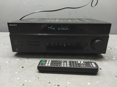 Sony STR-DE597 - 6.1 Ch AV Home Theater Surround Sound Receiver. Bundle Remote - Image 1 of 4