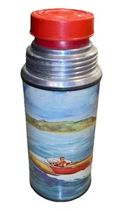 Vintage 1959 American Thermos Products Brand Metal Holtemp Boating Boat Rare - Bild 1 von 11