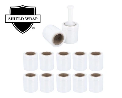 5" x 1000FT Pallet Wrap Stretch Film Shrink Hand Wrap 1000' 12 Rolls - Image 1 of 4