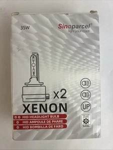 2 Pack Sinoparcel D1S D1R Xenon HID Bulb Headlight Bulbs 35W 6000K - Picture 1 of 5